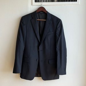 John Varvatos Navy Blazer 36R
